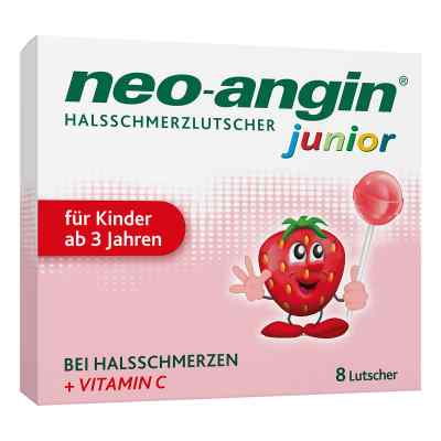 Neo-angin Junior Halsschmerzlutscher 8 stk von MCM KLOSTERFRAU Vertr. GmbH PZN 16599832