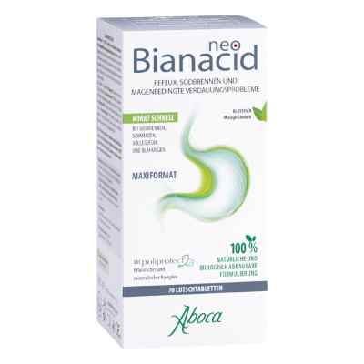 NeoBianacid Lutschtabletten Minzgeschmack bei Sodbrennen
