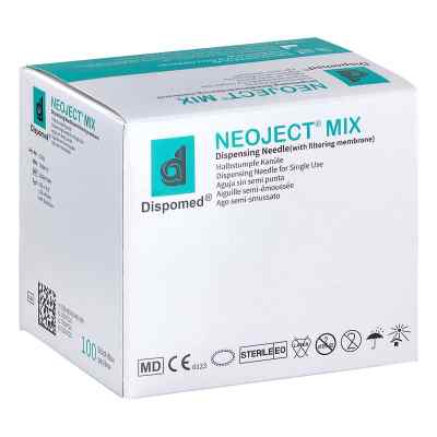 Neoject Aufziehkanülen Stumpf 18 Gx1 1/2 M.filter