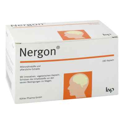 Nergon Kapseln 180 stk von Köhler Pharma GmbH PZN 12358787