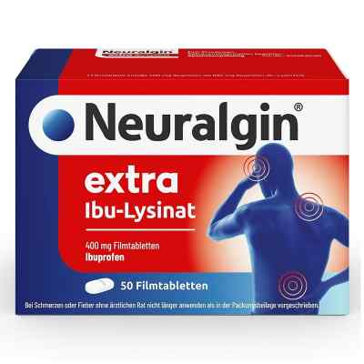 Neuralgin Extra Ibu-lysinat Filmtabletten 50 stk von Dr. Pfleger Arzneimittel GmbH PZN 19344570