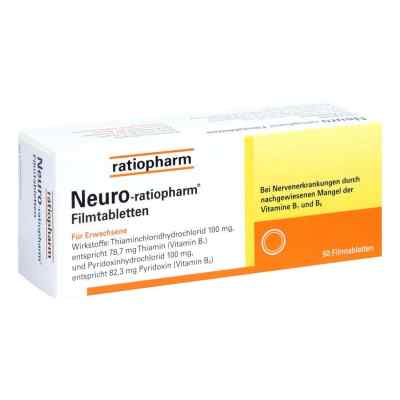 Neuro-ratiopharm Filmtabletten 50 stk von ratiopharm GmbH PZN 11279229