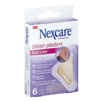 Nexcare Blasenpflaster Fußpflege 6 stk von 3M Deutschland GmbH PZN 16789900