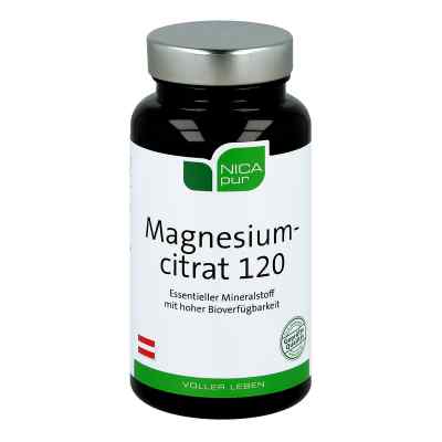 Nicapur Magnesiumcitrat 120 Kapseln 60 stk von NICApur Micronutrition GmbH PZN 00168018