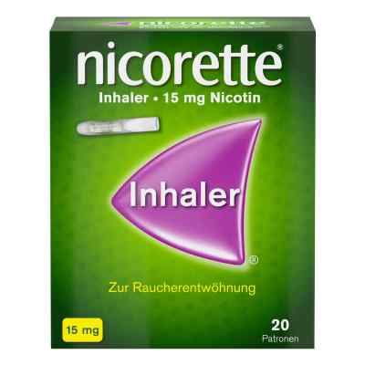 Nicorette Inhaler zur Raucherentwöhnung - mit 15 mg Nikotin 20 stk von Johnson & Johnson GmbH (OTC) PZN 09267911