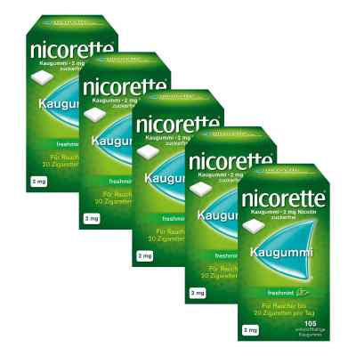 nicorette® Kaugummi 2 mg freshmint