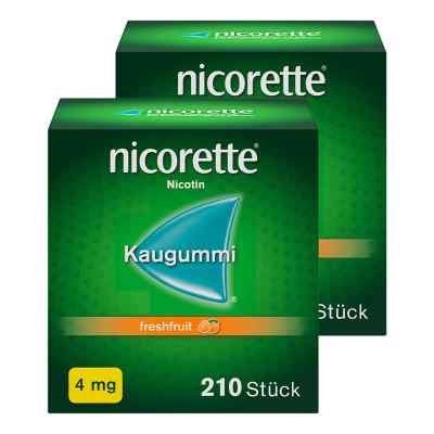 nicorette® Kaugummi 4 mg freshfruit