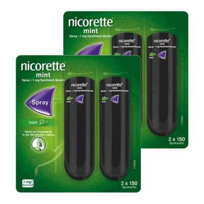 Nicorette Mint Spray 1 mg/Sprühstoss 2 x 2 stk von PZN 08101510