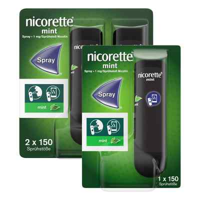 nicorette® mint Spray 2+1 stk von Kenvue Germany GmbH (OTC) PZN 08101909