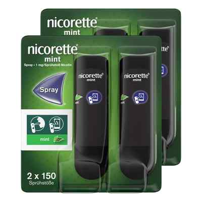 nicorette® mint Spray 2x2 stk von Kenvue Germany GmbH (OTC) PZN 08101910