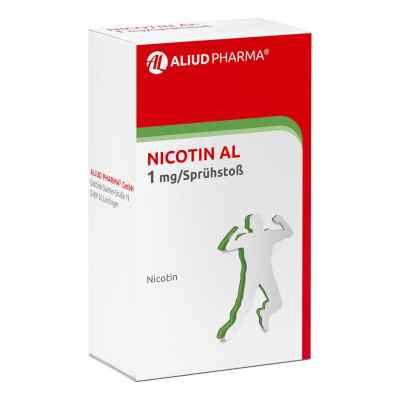 Nicotin Al 1 mg/Sprühstoß Spray zur Anwendung in der Mundhöhle,  2 stk von ALIUD Pharma GmbH PZN 16086334