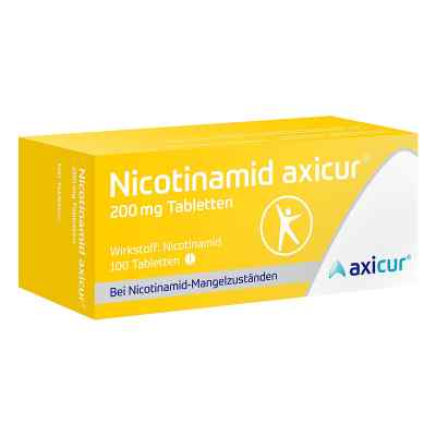 Nicotinamid Axicur 200 Mg Tabletten 100 stk von axicorp Pharma GmbH PZN 17620480