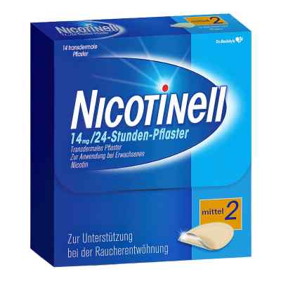 Nicotinell 14mg/24-Stunden-Nikotinpflaster, Mittel (2)