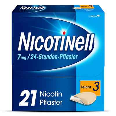Nicotinell 7mg/24-Stunden-Nikotinpflaster, Leicht (3)
