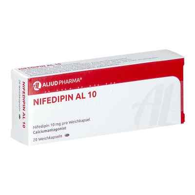 Nifedipin Al 10 Weichkapseln 20 stk von ALIUD Pharma GmbH PZN 04748362