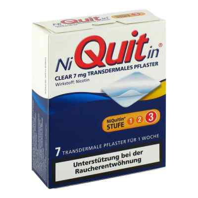 NiQuitin Clear 7mg/24 Stunden 7 stk von Omega Pharma Deutschland GmbH PZN 02919658