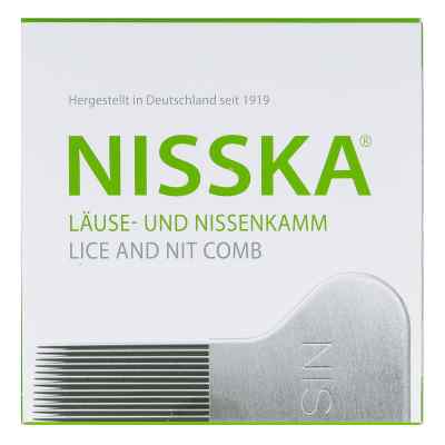 Nisska Läuse- und Nissenkamm Metall 1 stk von Fritz B. Mueckenhaupt Erben OHG PZN 09710513