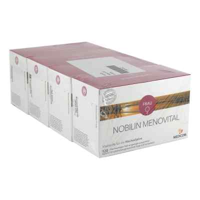 Nobilin Menovital Kapseln 4X120 stk von Medicom Pharma GmbH PZN 05484362