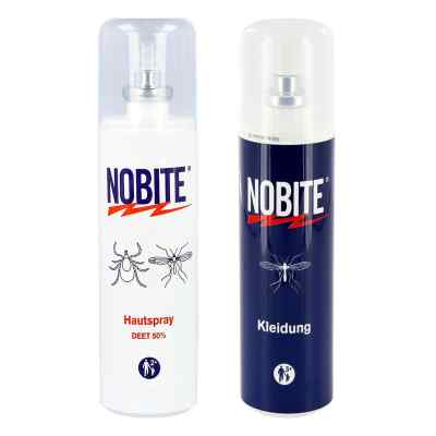 Nobite Hautspray+Nobite Kleidung Spray