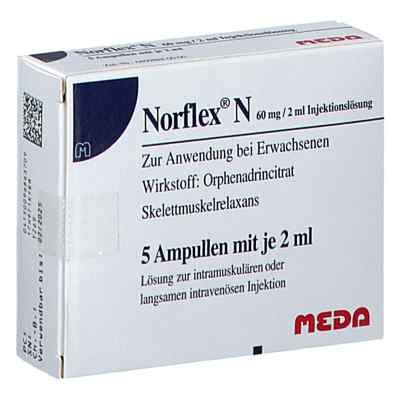 Norflex N 60 mg/2 ml Injektionslösung 5 stk online kaufen