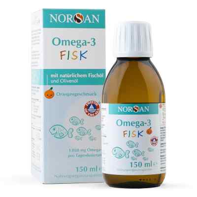 Norsan Omega-3 Fisk für Kinder flüssig 150 ml von NORSAN GmbH PZN 19052726