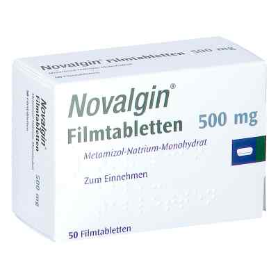 Novalgin Filmtabletten 500 Mg 50 stk online kaufen