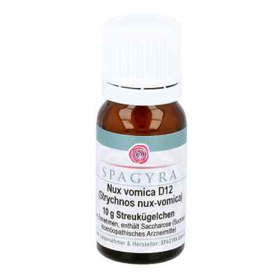 Nux Vomica D12 Globuli 10 g von Spagyra GmbH & Co KG PZN 13361478