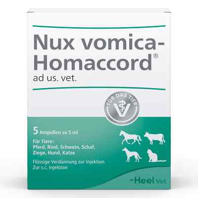 Nux Vomica Homaccord Ampullen veterinär