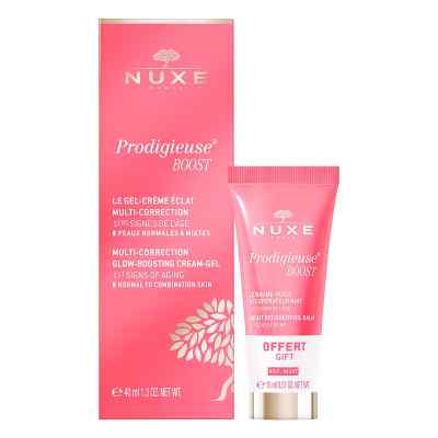 Nuxe Pboost Gel-cre.40ml+grat.ölbalsam Nacht 15ml