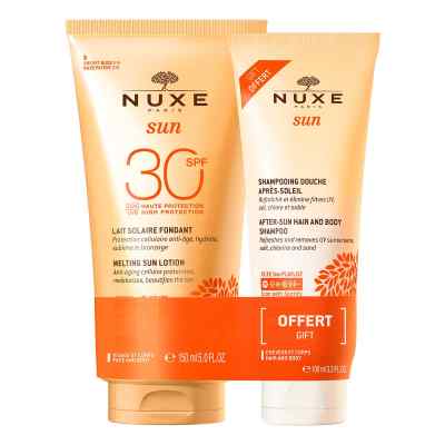 Nuxe Sun Set Sonnenmilch Lsf30+gratis Duschshampoo