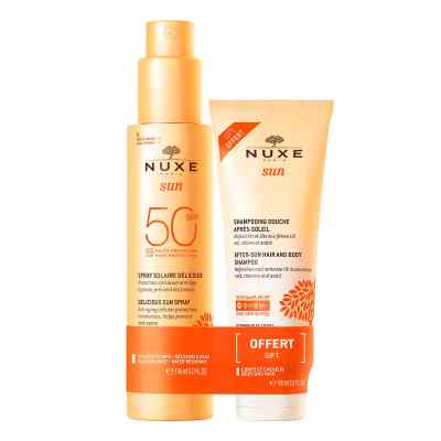 Nuxe Sun Set Spray Lsf 50+after Sun 100ml 1 Pck von NUXE GmbH PZN 18330028