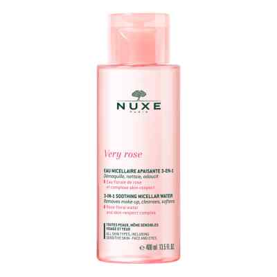 Nuxe Very rose Mizellen-Reinigungswasser Normale Haut 400 ml von NUXE GmbH PZN 16353692