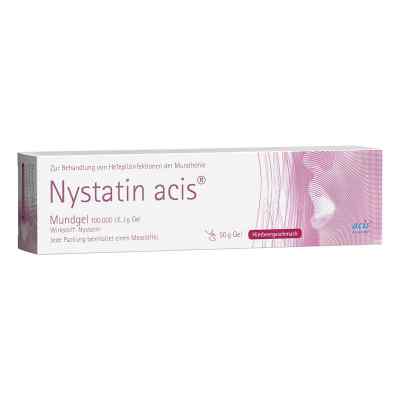 Nystatin acis Mundgel 50 g von acis Arzneimittel GmbH PZN 07371202