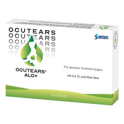 Ocutears Alo+ Augentropfen Einzeldosispipetten 15X0.35 ml von Santen GmbH PZN 17878439