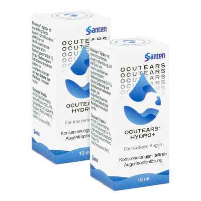 Ocutears Hydro+ Augentropfen 2x10 ml von Santen GmbH PZN 08102218
