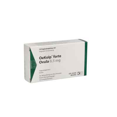 Oekolp Forte Ovula 0,5 mg 10 stk von Besins Healthcare Germany GmbH PZN 00930839