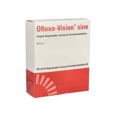 Ofloxa-vision sine 3 mg/ml At im Einzeldosisbeh. 30X0.5 ml von OmniVision GmbH PZN 10033236