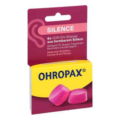 Ohropax Silence Silikon Vor-ohr Stöpsel