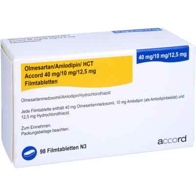 Olme/aml Hct Acc40/10/12.5 98 stk von Accord Healthcare GmbH PZN 16799382