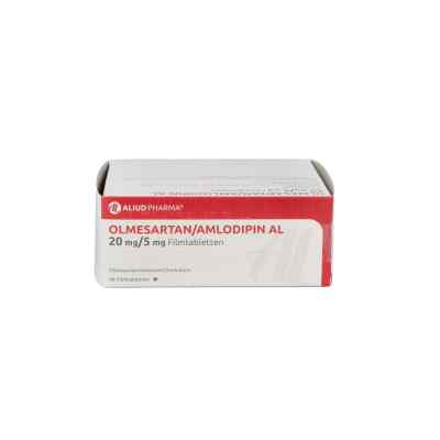 Olmesartan/amlodipin Al 20 mg/5 mg Filmtabletten 98 stk von ALIUD Pharma GmbH PZN 13878342