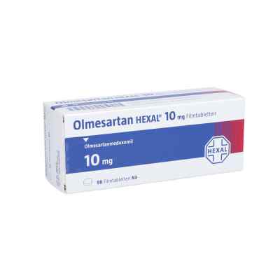 Olmesartan Hexal 10 mg Filmtabletten 98 stk von Hexal AG PZN 11874788