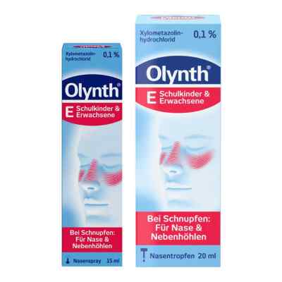 Olynth 0,1% 20 ml Nasentropfen + Olynth 0,1% 15 ml Nasenspray