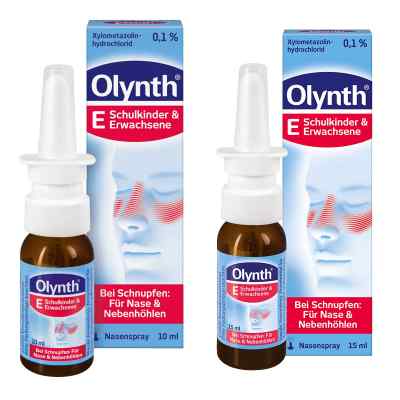 Olynth E 0,1 % Nasenspray Schulkinder und Erwachsene