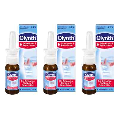 Olynth E 0,1 % Nasenspray Schulkinder und Erwachsene