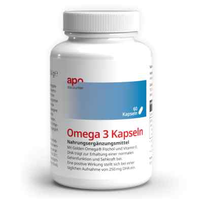 Omega 3 Kapseln 60 stk von Apologistics GmbH PZN 18297673