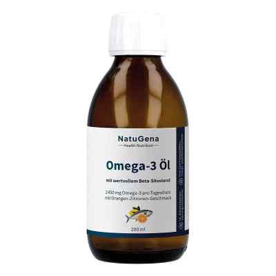Omega-3 Natürliches Fischöl 2450 mg Orangen-Zitronenaroma