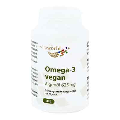 Omega-3 vegan Algenöl 625 mg Kapseln 120 stk von Vita World GmbH PZN 14360630