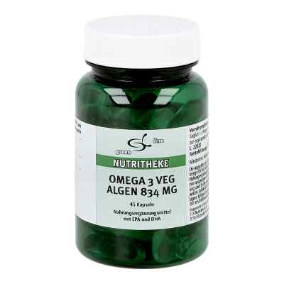 Omega-3 vegan Algenöl 834 mg Kapseln