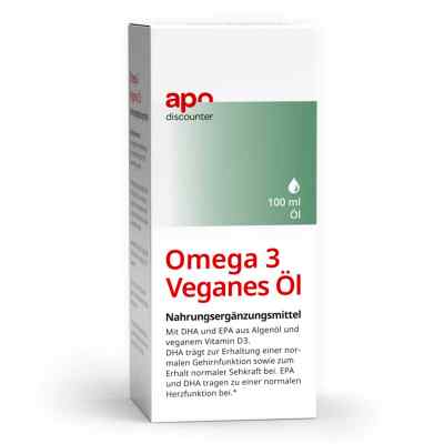Omega 3 veganes Algenöl von apodiscounter 100 ml von apo.com Group GmbH PZN 18657663