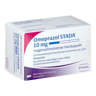 Omeprazol Stada 10 mg magensaftresist.Hartkapseln 100 stk von STADAPHARM GmbH PZN 03507892
